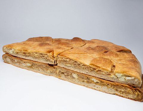 Осетинский пирог с капустой и яйцом - доставка еды: пироги, пицца, суши, роллы - Бамбук Ижевск 